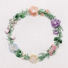 EM 1515-W-Circle of Flowers