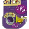 Crafter's Easy See Tape-Yellow