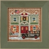 MH14-1732-Police Station-Christmas Village (Winter Holiday) 